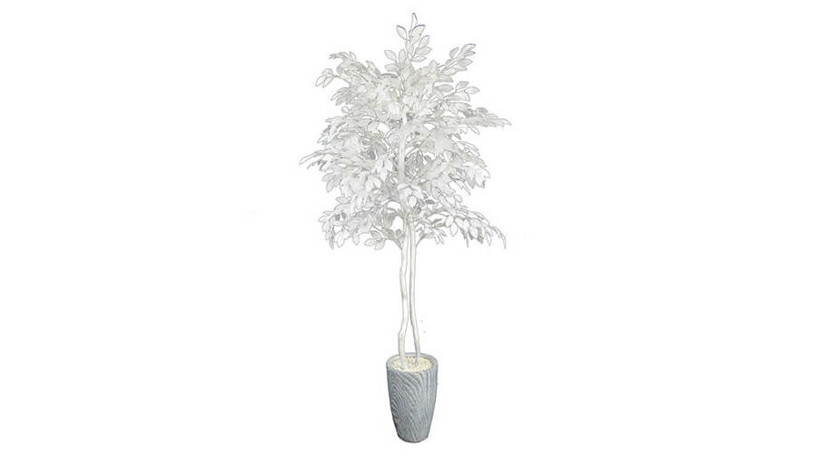 White tree